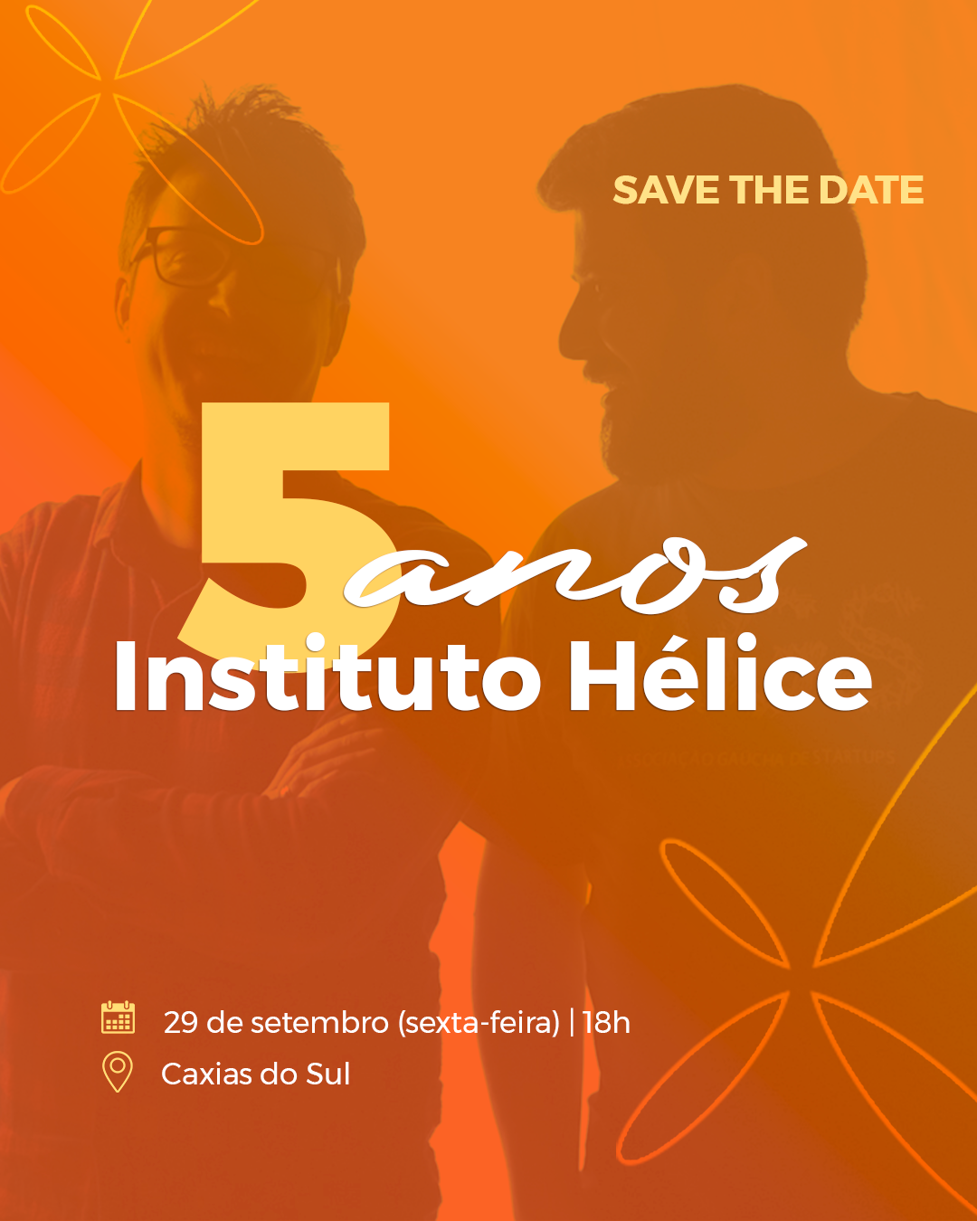 Capa - Instituto Hélice completa 5 anos em setembro!