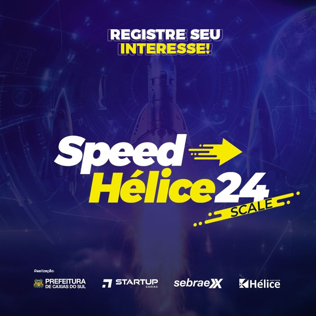 Capa - Programa de aceleração de startups Speed Hélice tem inscrições até dia 03
